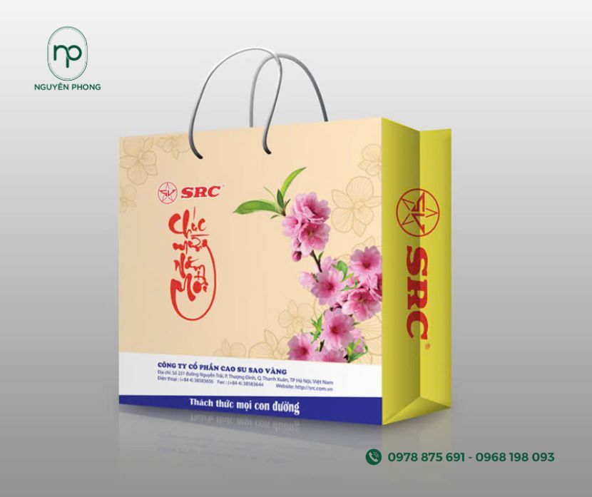Mẫu túi giấy đựng quà tết 2